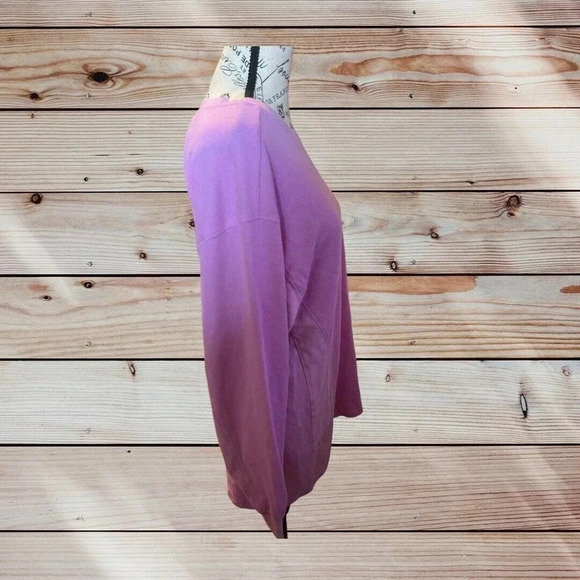 Wild Fable Women's Size S Violet Pink Waffle Thermal Mix Tunic T-Shirt NEW - Picture 2 of 4